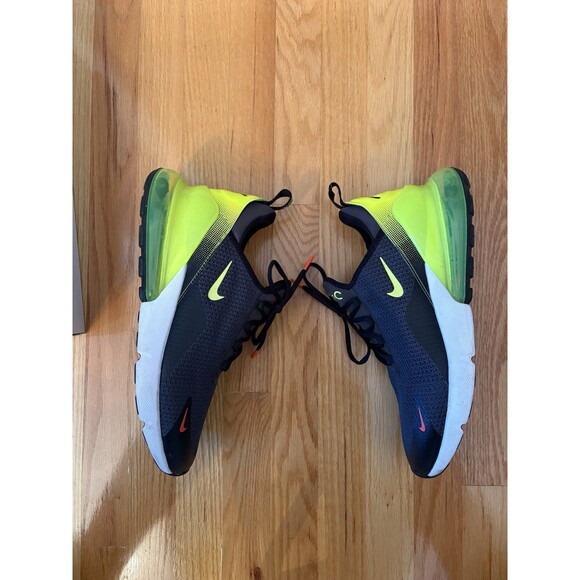 Nike Air Max 270 Retro Future Mens Size 13 Black Neon Running Shoes Aq9164-005 - Picture 6 of 8